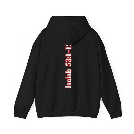 Isaiah 53:1-12 Cross Unisex Heavy Blend Hoodie