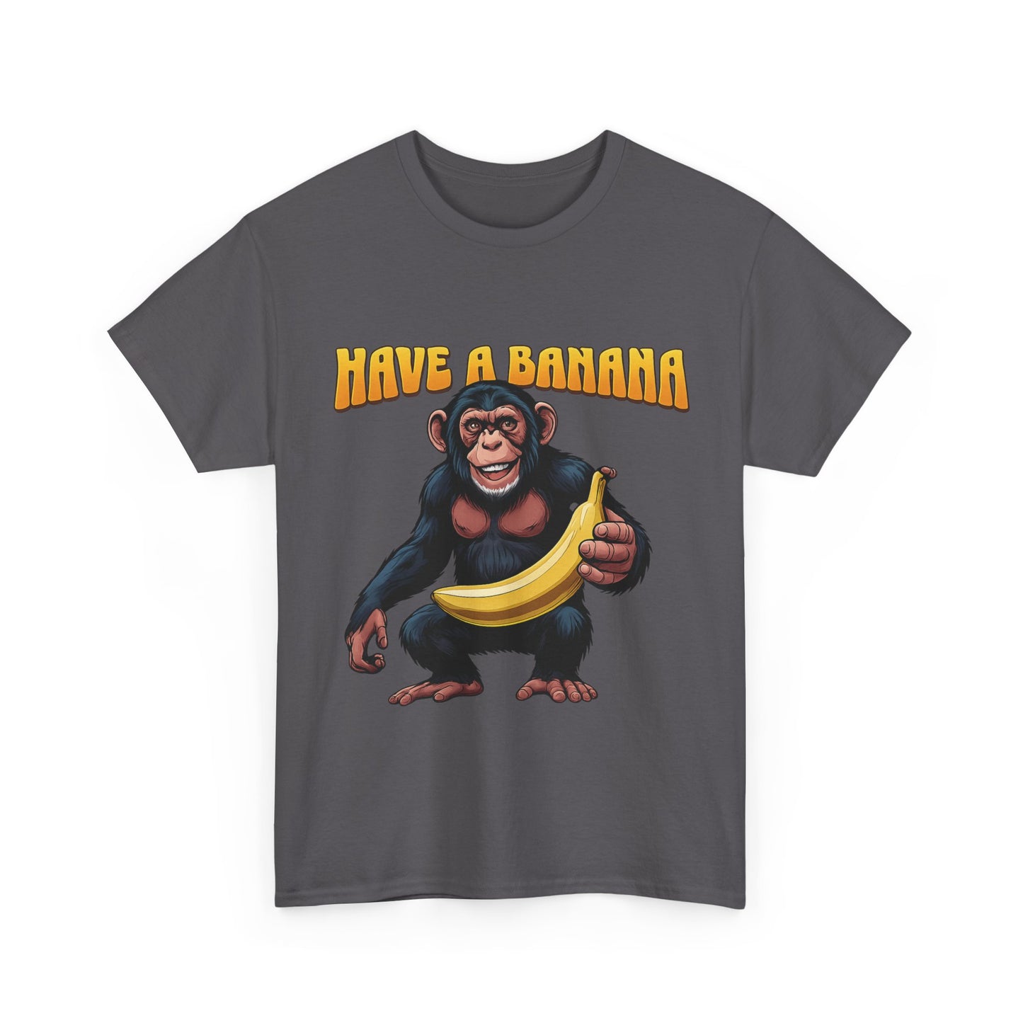 Have a Banana and Stress Less Unisex Heavy Cotton T-shirt