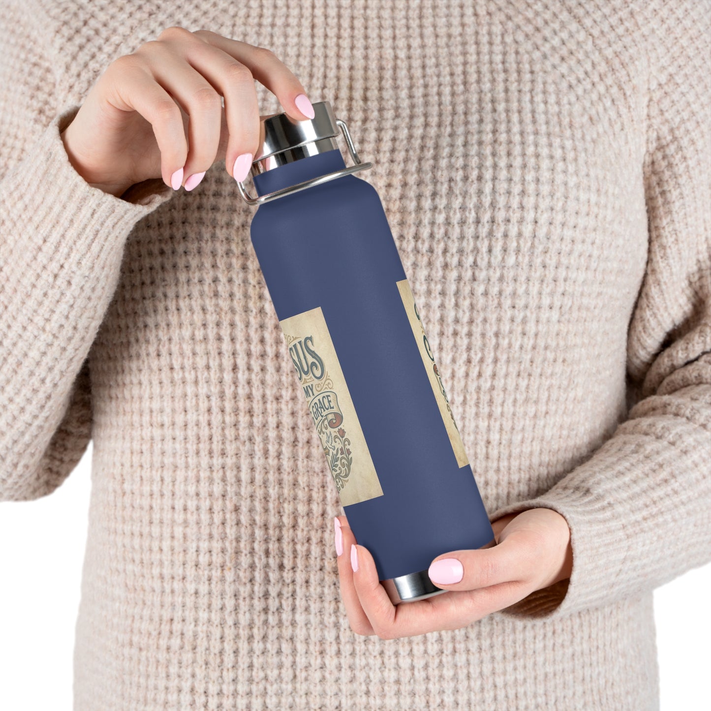 Copper Vacuum Insulated Bottle, 22oz