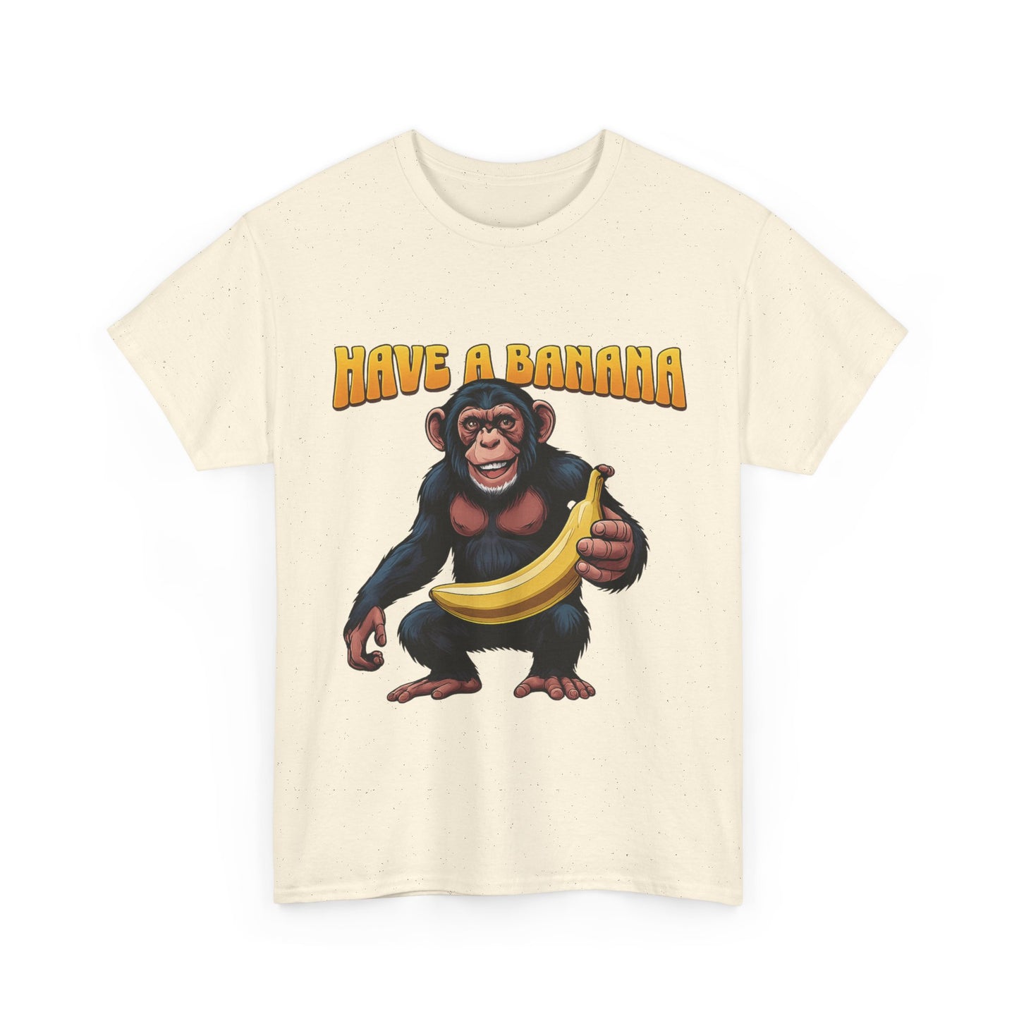 Have a Banana and Stress Less Unisex Heavy Cotton T-shirt