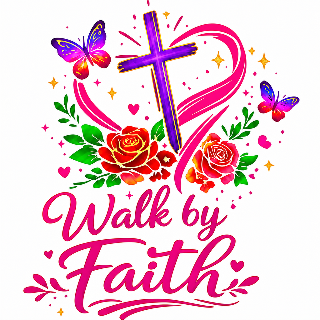 Walk by Faith T-Shirt – Sublimation