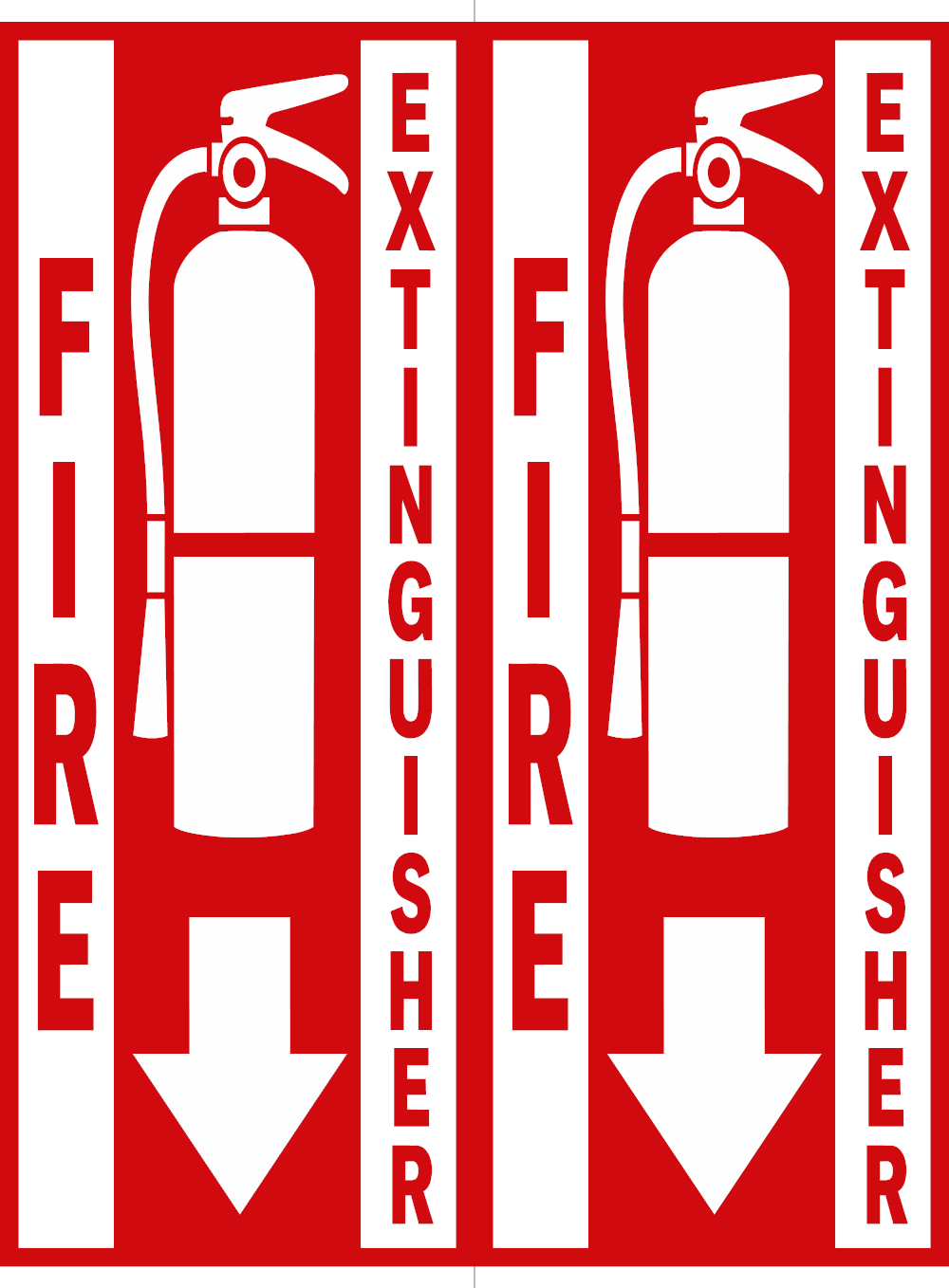 Fire Extinguisher Safety Sticker