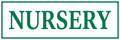 Nursery Sign — Green — 6x18 Corrugated Plastic