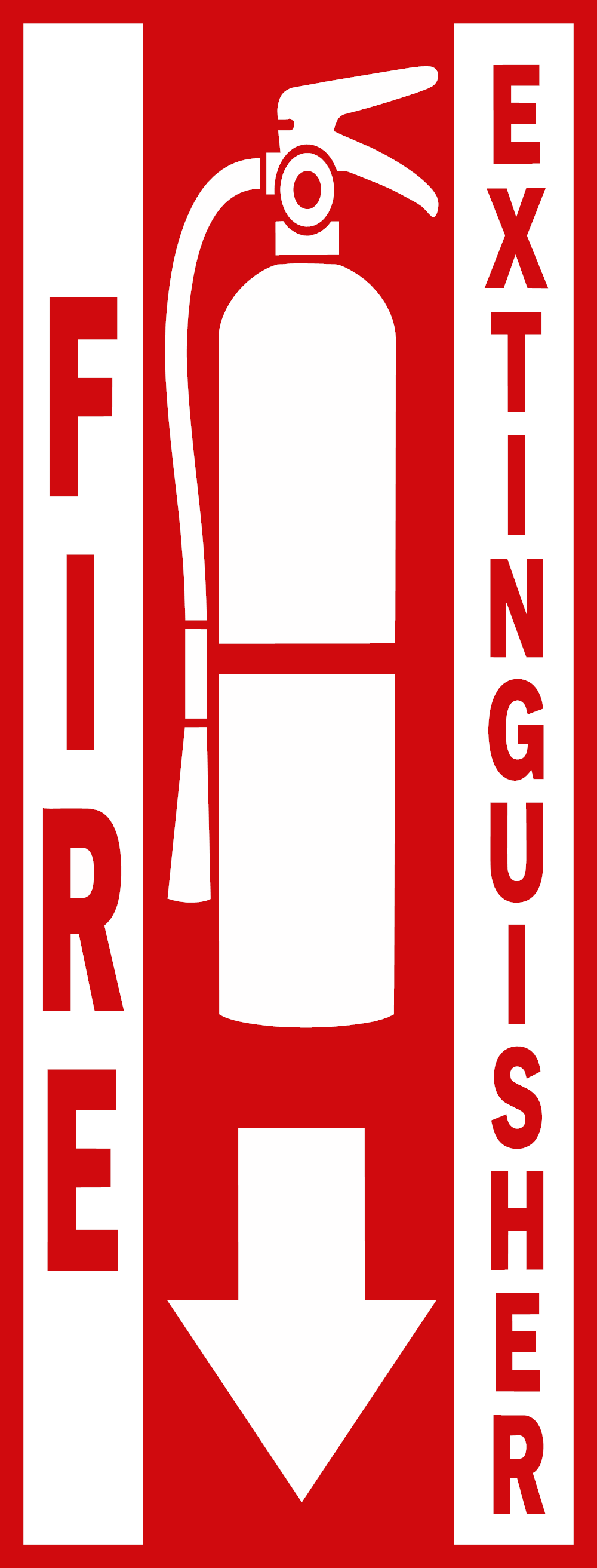 Fire Extinguisher Safety Sticker