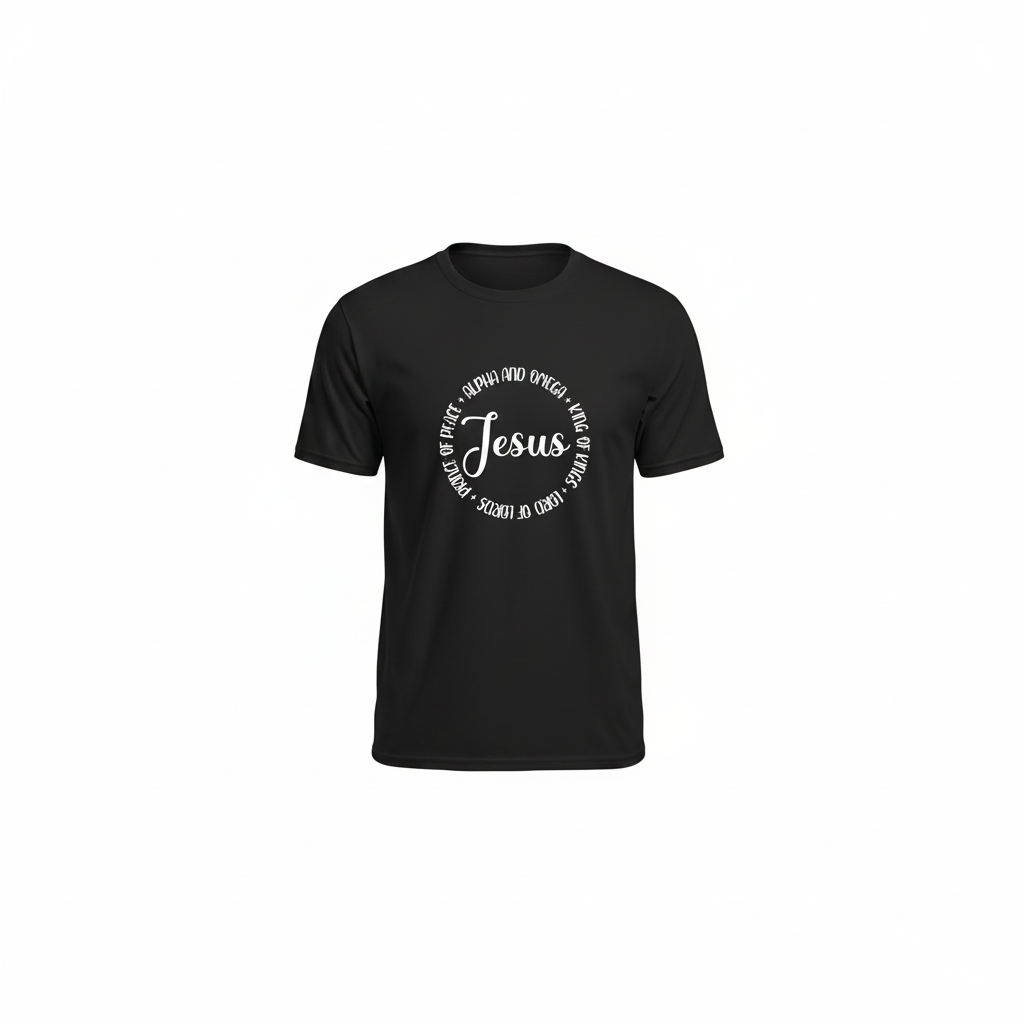 Names of God HTV t-shirt, square catalog image