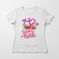 Walk by Faith Flat Lay Mockup